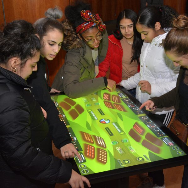 children enjoying activities at a museum