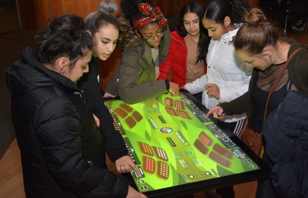 children enjoying activities at a museum