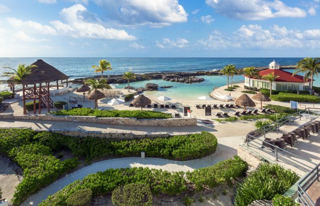 hard rock riviera maya aerial view