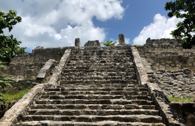 mayan steps in mexico