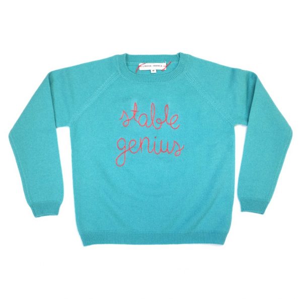 Lingua Franca “Stable Genius” Sweater