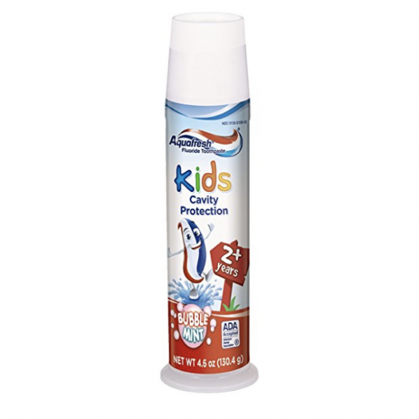 Aquafresh Kids Cavity Protection Toothpaste in Bubble Mint