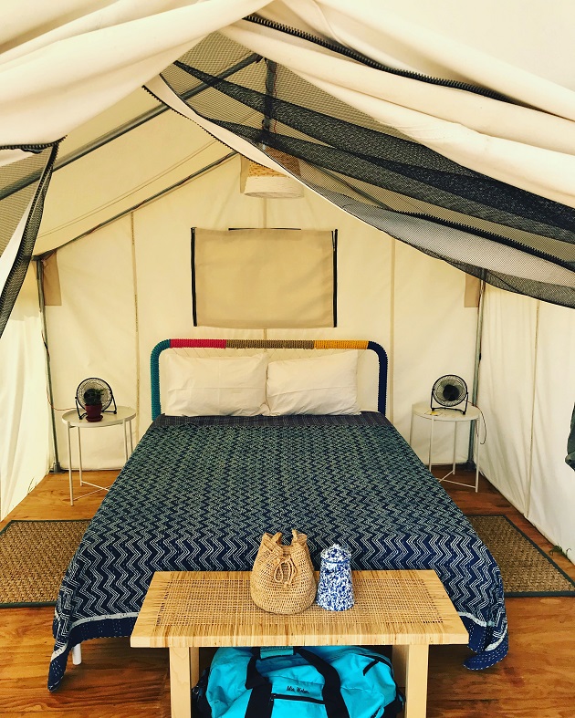 glamping tent