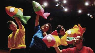 Latin American band Grupo Cantaro performs at Brooklyn Book Festival’s Children’s Day