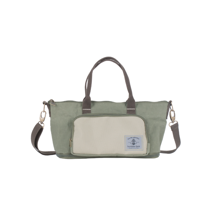 Humble Bee Baby Mini Charm Diaper Purse - Olive Dusk