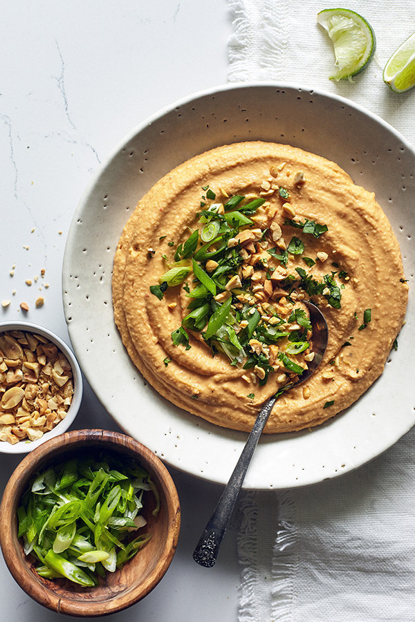 Thai Hummus with Peanuts