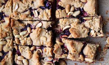peanut butter and jelly bars