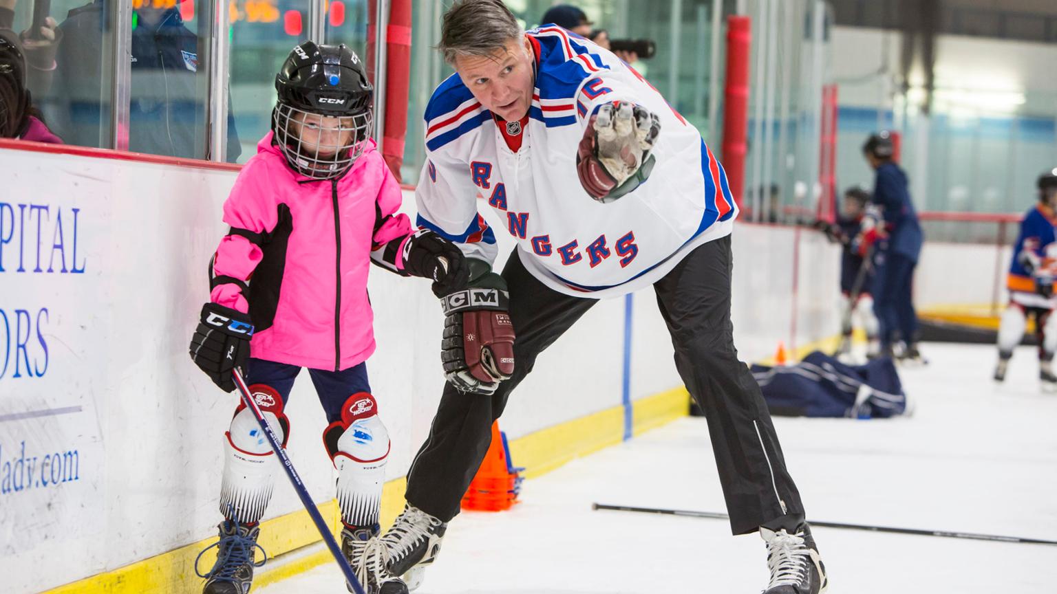 New York Rangers Kids in New York Rangers Team Shop