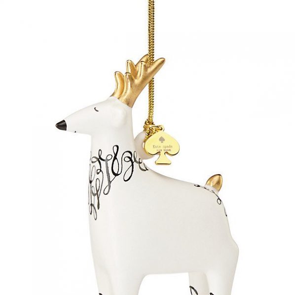 Kate Spade New York Woodland Park Reindeer Ornament 