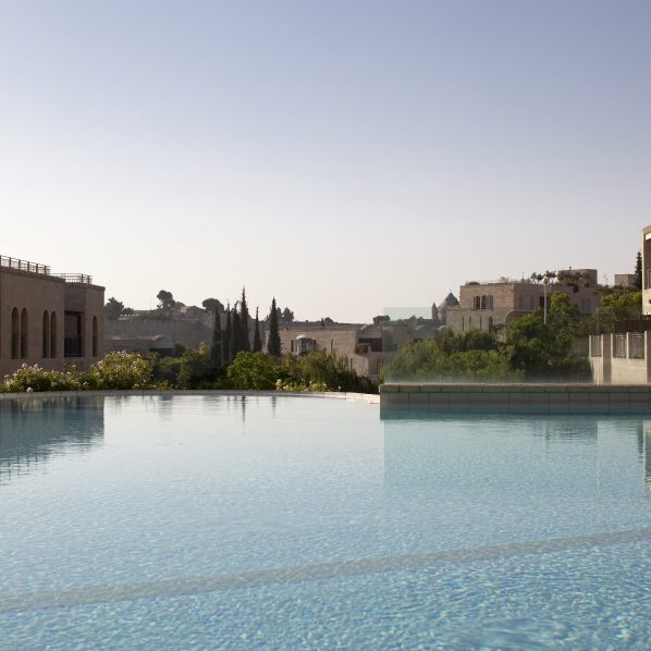 hotel pool in israel