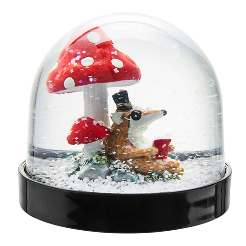 Mushroom Snow Globe 