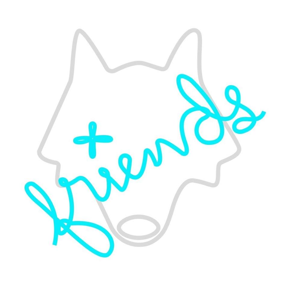 app logo shaped like a wolf