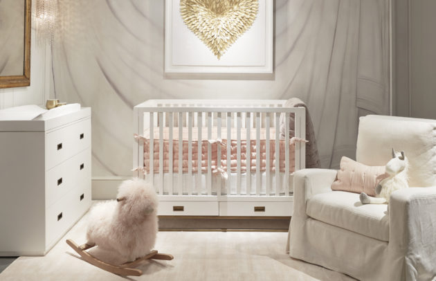 childs bedroom with luxe decorations