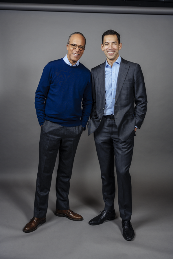 Lester Holt & His Son, Stefan Holt, Talk Family, Empathy & Media