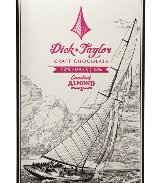 Dick Taylor Candied Almond Craft Chocolate Bar