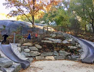 outdoor playground in central park