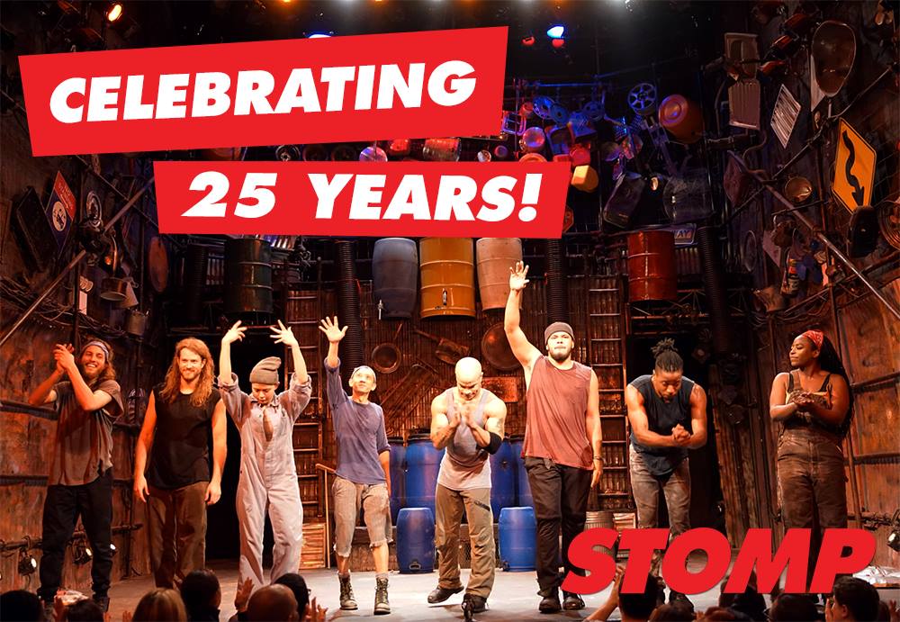 promotional photo for the stage show STOMP
