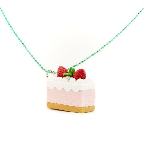 Pop Cutie Strawberry Shortcake Necklace