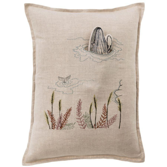 Coral & Tusk Humpback Whale Pocket Pillow 