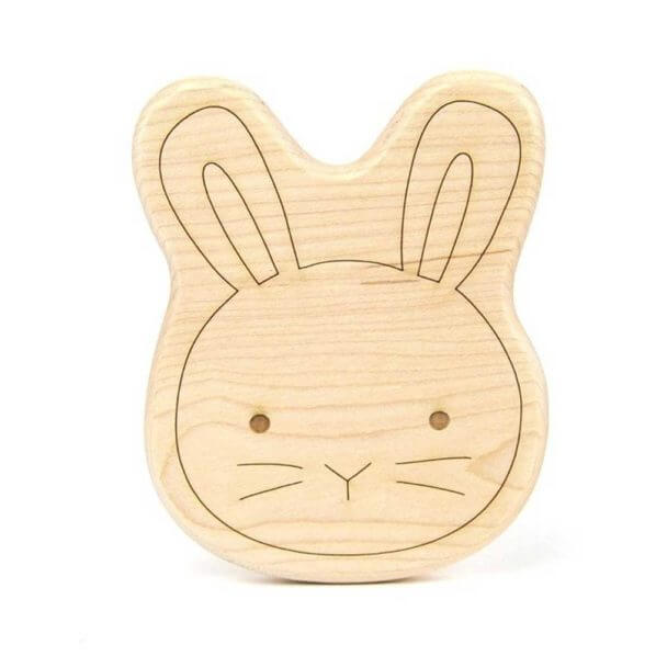 Little Sapling Toys Bunny Wood Toy Teether