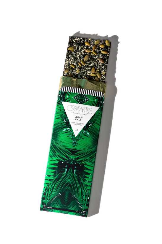 Compartes Vegan Kale Dark Chocolate Bar
