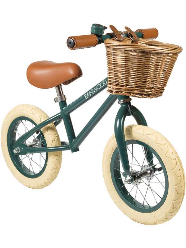 Banwood First Go! Scoot Bike, Green