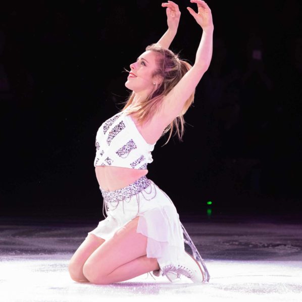 female ice skater