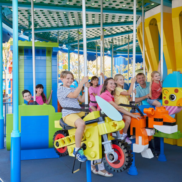 Brick Party Carousel at LEGOLAND New York