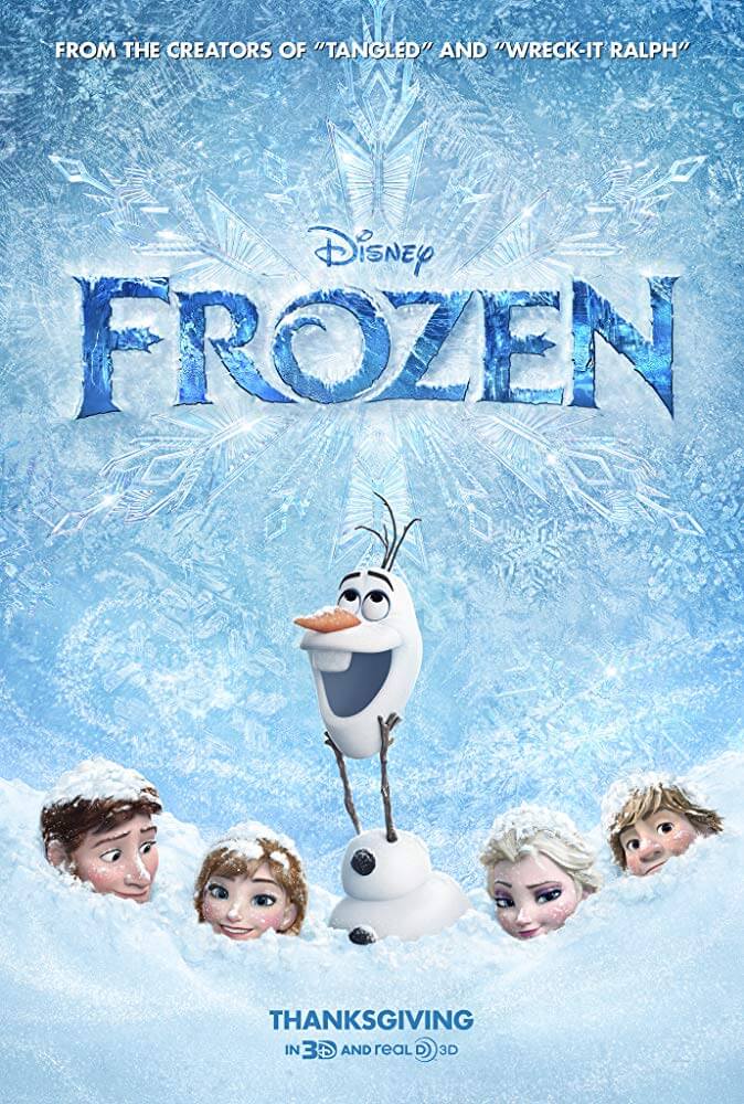 Kristen Bell, Idina Menzel, Josh Gad, Jonathan Groff, and Santino Fontana in Frozen (2013)