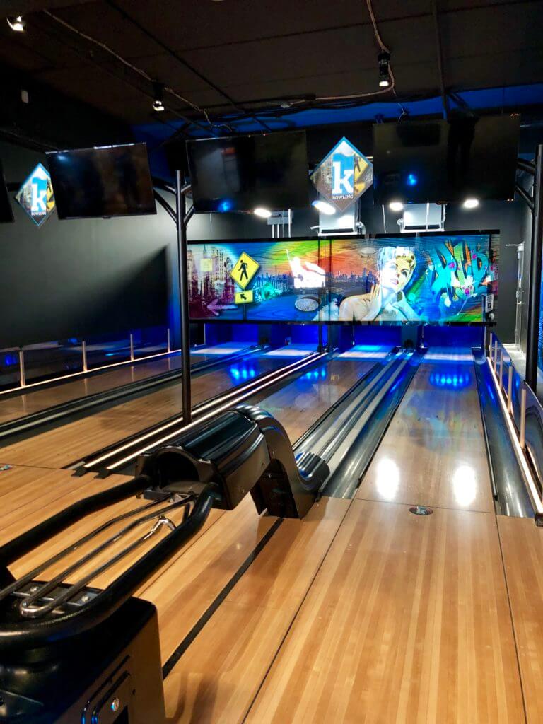 bowling alley