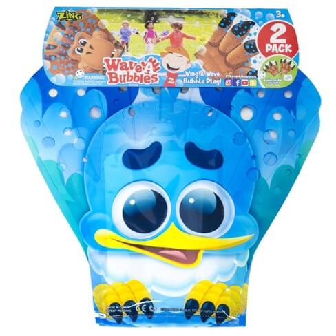 Make bigger and better bubbles with Wave-A-Bubbles and Big-A-Bubbles!