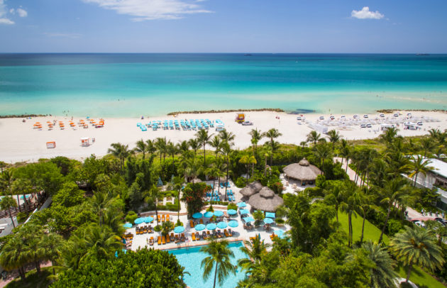 beach front in miami