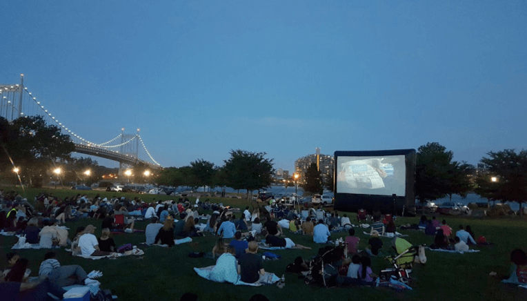Outdoor Movie Nights at Randall's Island Park