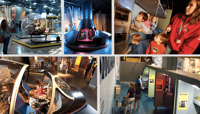 Exploreum Hall at Intrepid Sea