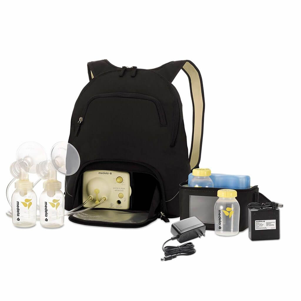 Best Double Breast Pump: Medela Pump In Style Double Electric Breast Pump with Backpack