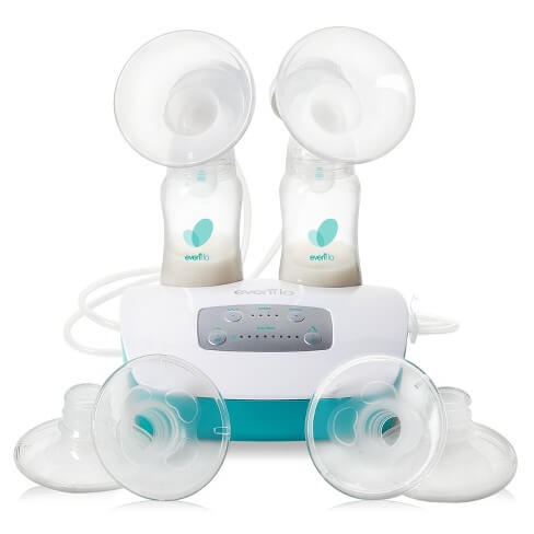 Best for a Budget:  Evenflo Feeding Advanced Hospital Strength Breast-Feeding Closed System Pump 