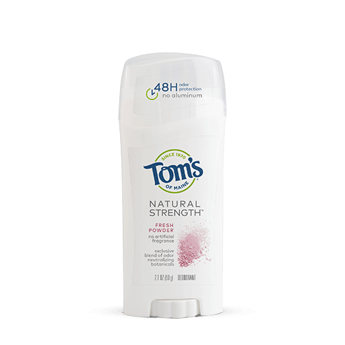 Tom's of Maine Natural Strength Deodorant in Fresh Powder