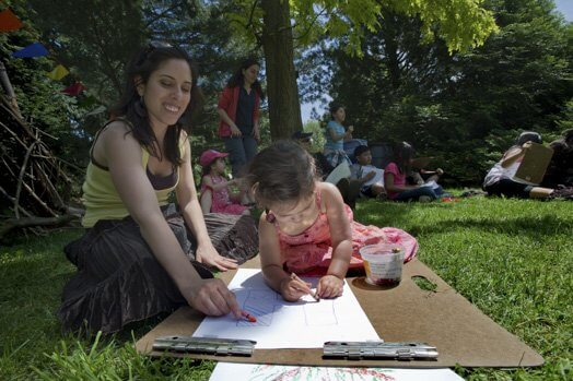 Family Art Project: Shadow Play