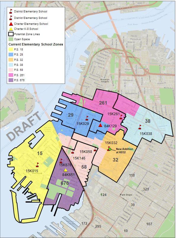 School rezoning based on the first approach