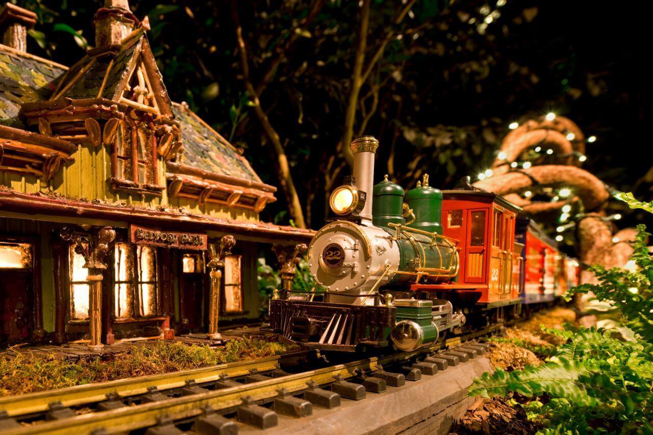 Opening Day of the Holiday Train Show