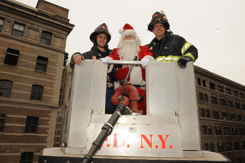 New York City Fire Museum Santa Rescue