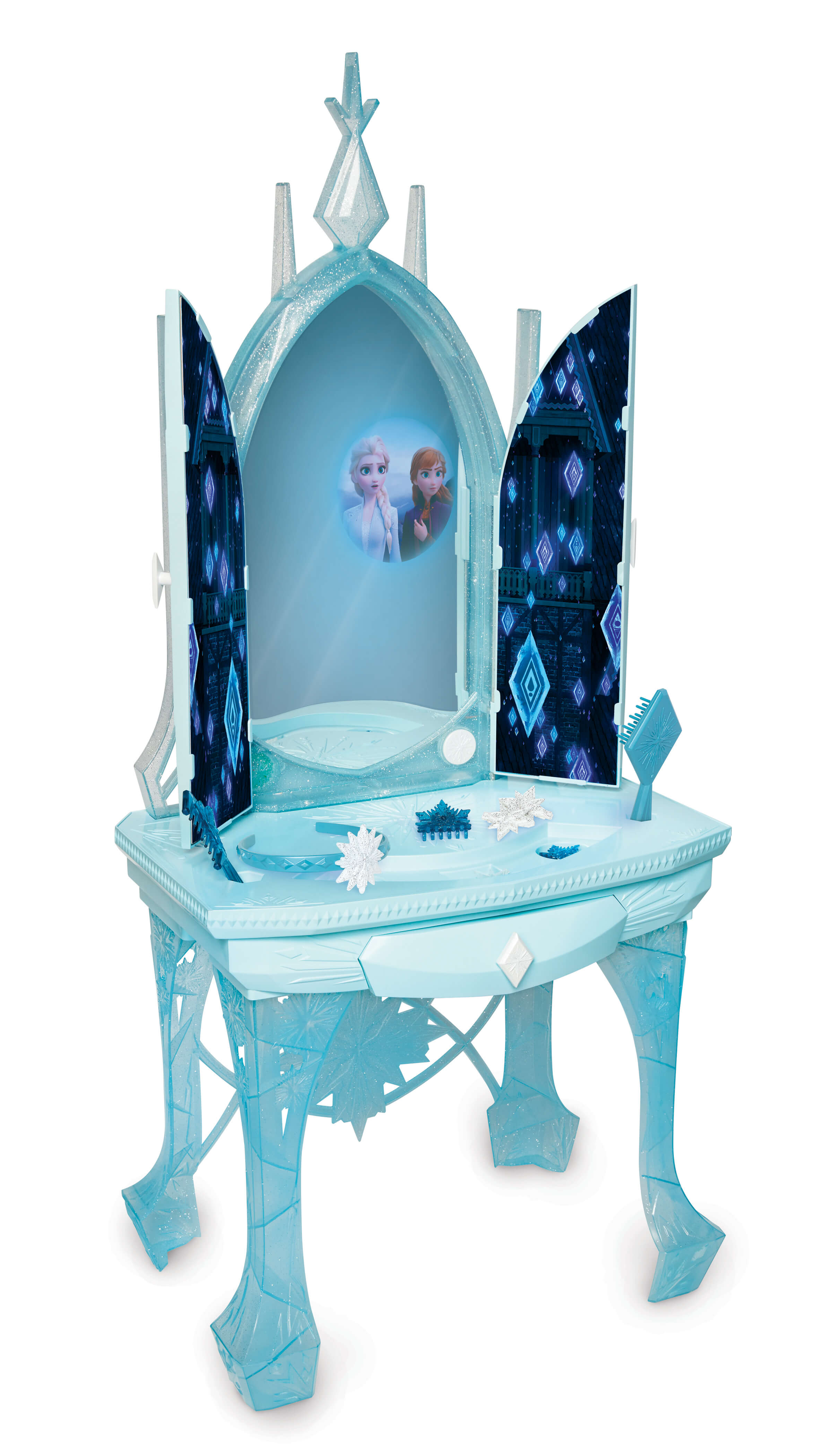 Elsa’s Enchanted Ice Vanity