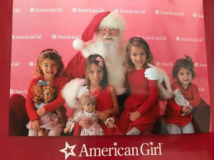 American Girl Santa Brunch