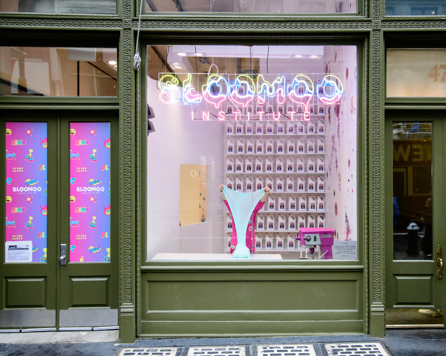 Sloomoo Institute Slime Museum NYC