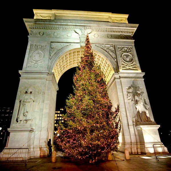 Washington Square Tree Lighting - Greenwich Village