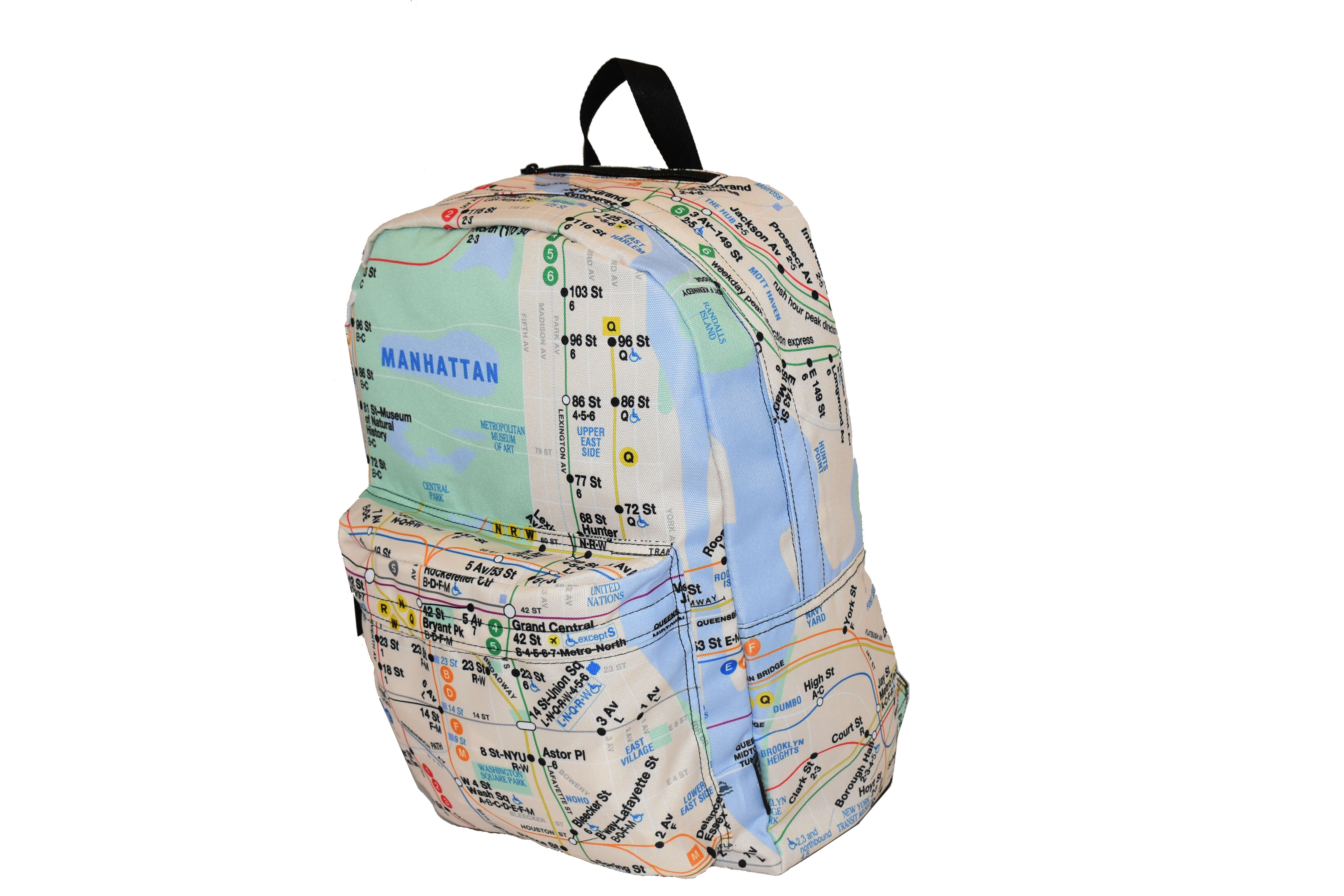 Subway Map Backpack