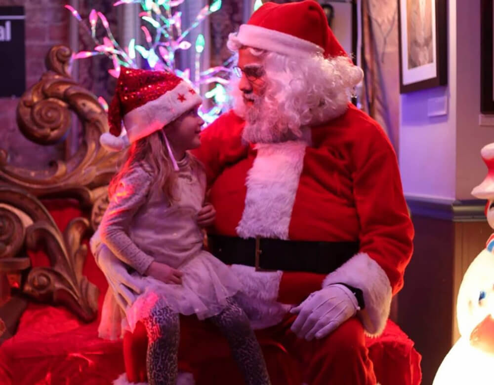 Santa at Items of Interest