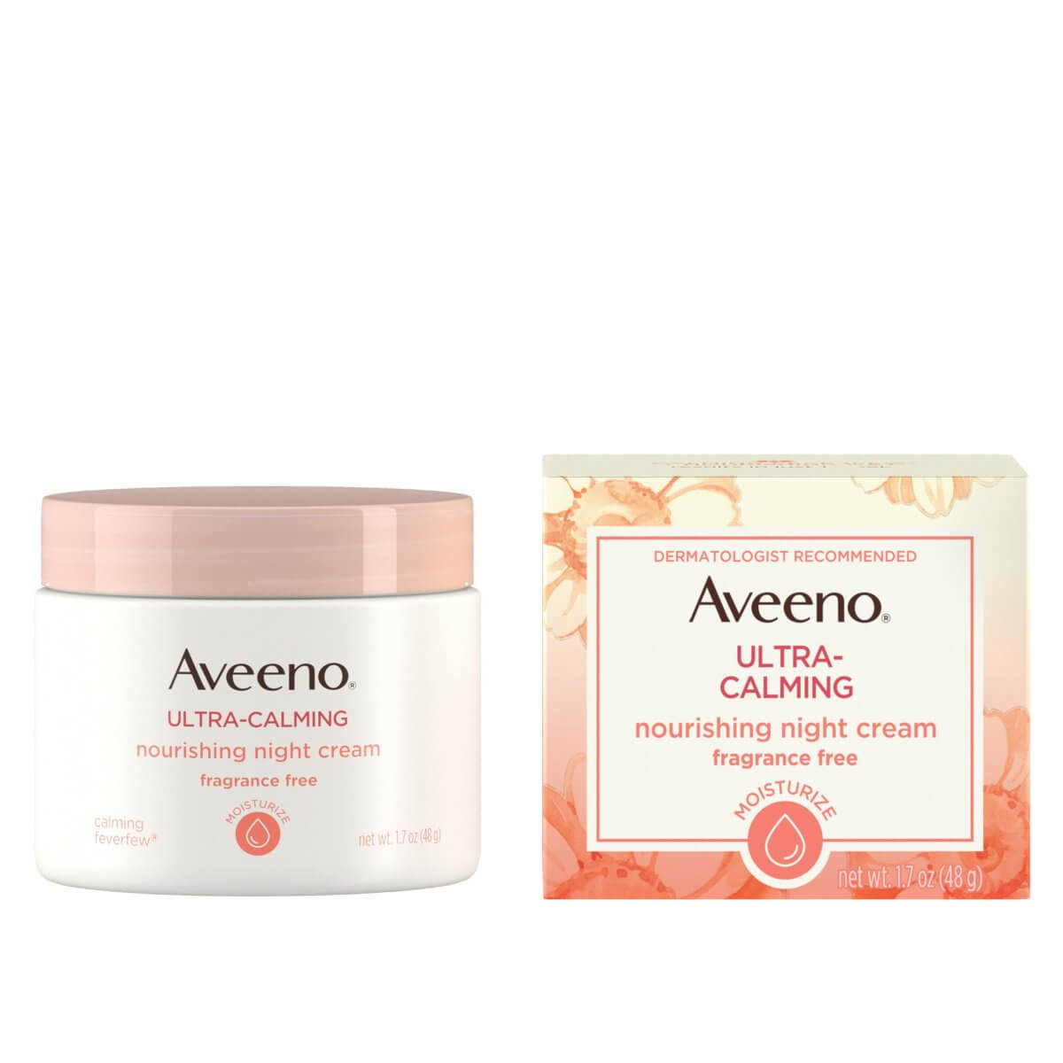 Aveeno ultra calming night cream