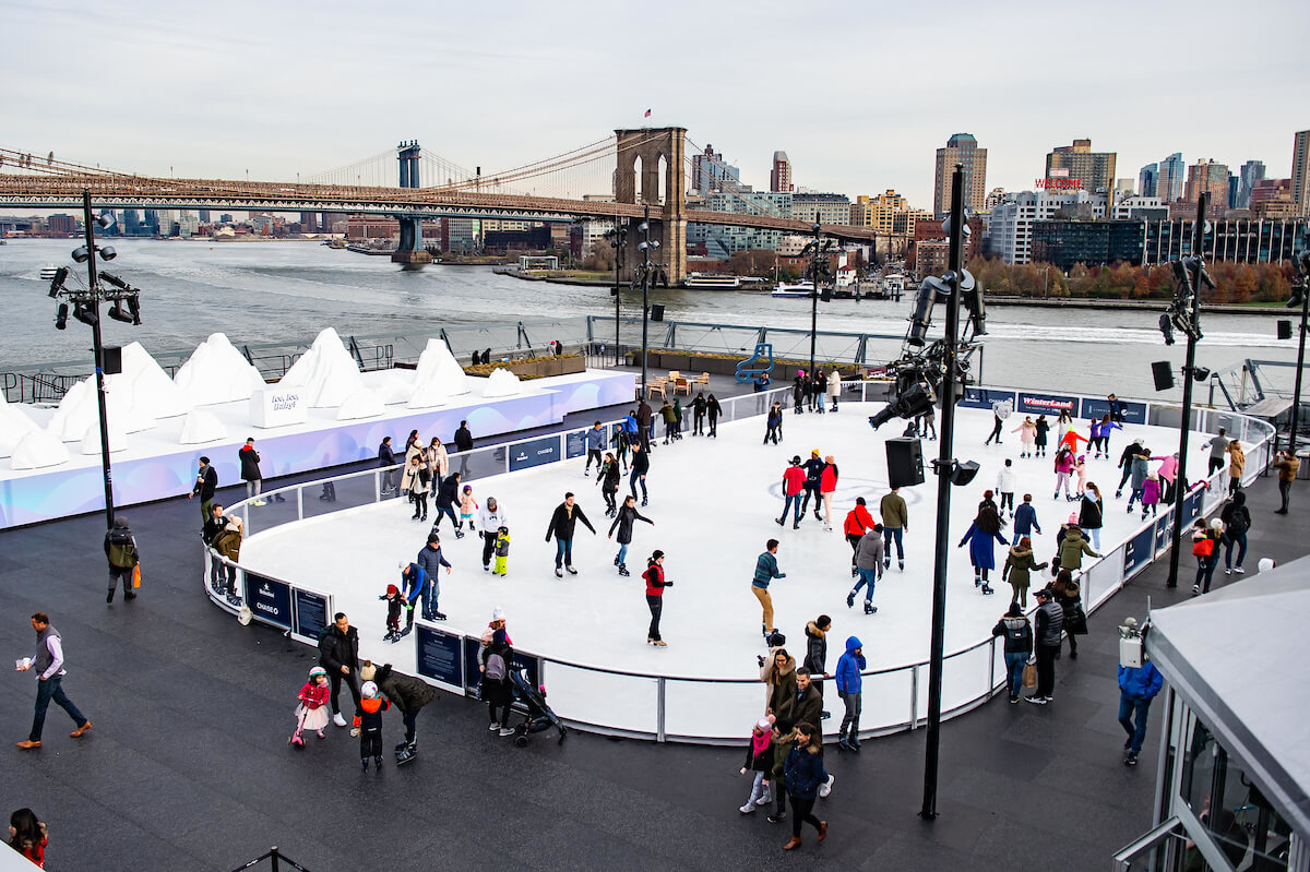 Winterland Rink: Skate the Manhattan Skyline