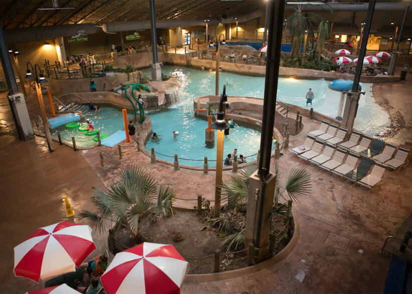 Split Rock Resort indoor waterpark